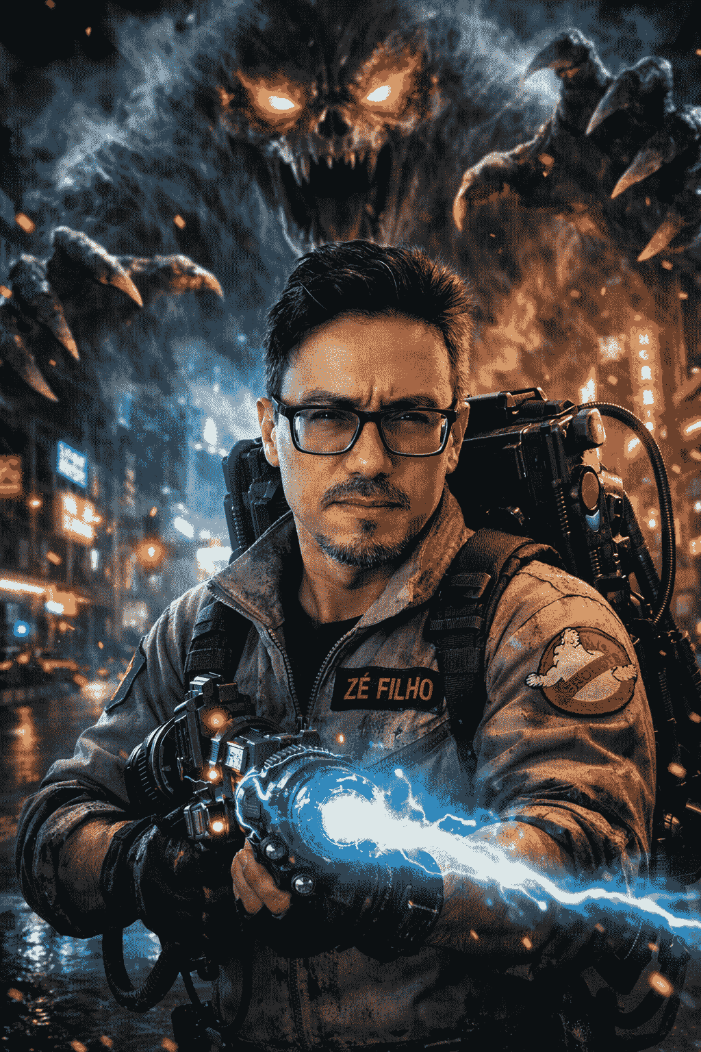 Como criar imagem cinematográfica dos Caça-Fantasmas com IA: tutorial completo passo a passo